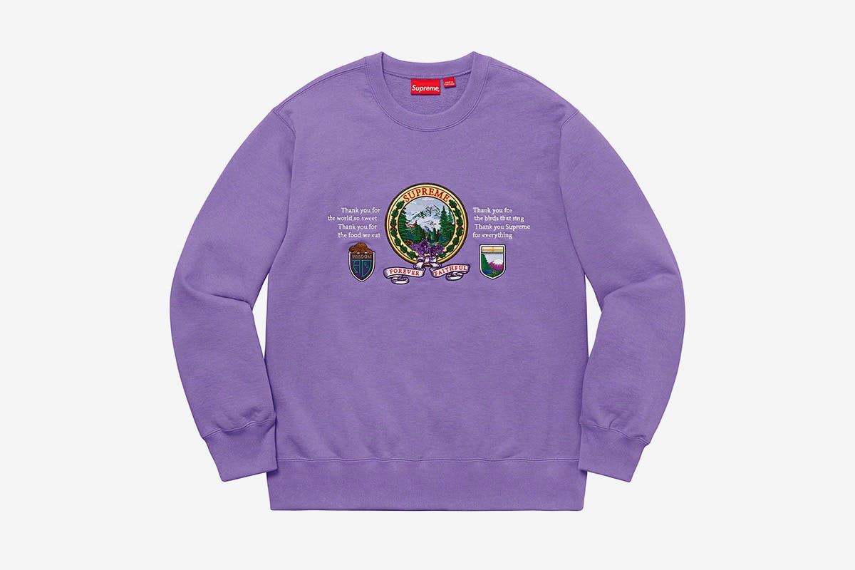 Supreme Fall/Winter 2019 Hoodies Bring 